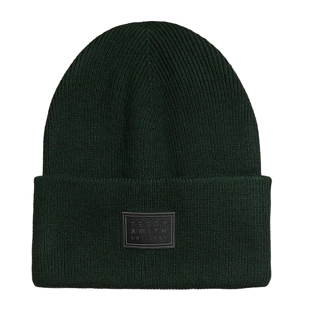 Bonnet Vert Homme Teddy Smith Leon pas cher