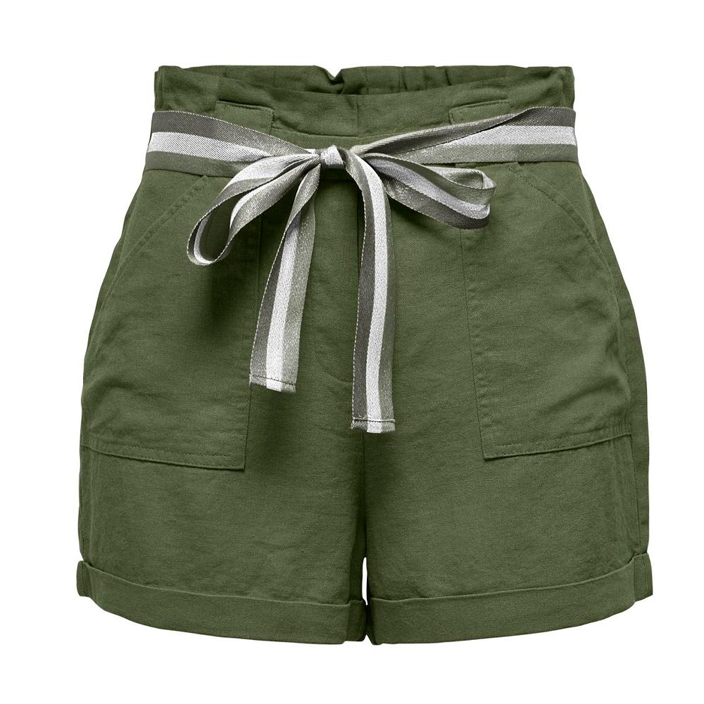 Short Vert Femme Only Rita Lurex pas cher