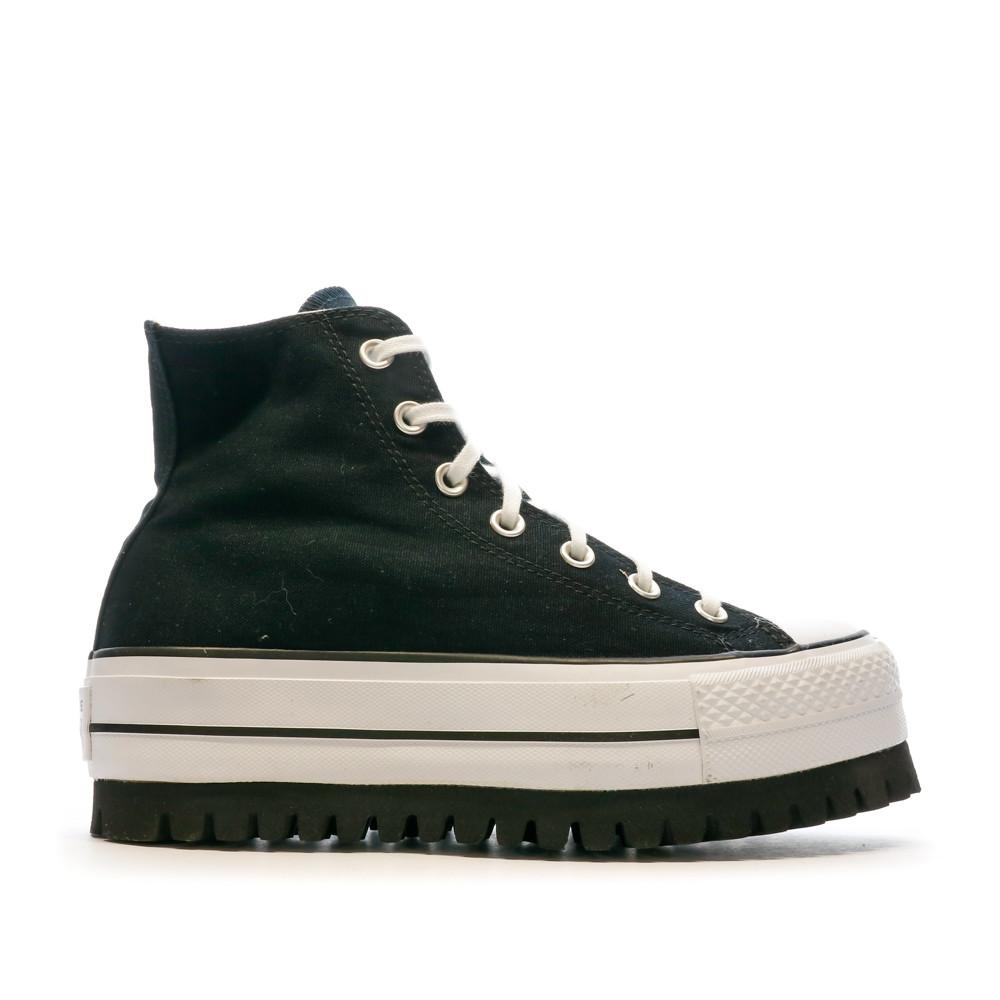 Baskets Noir Femme Converse Converse All Star Trek vue 2