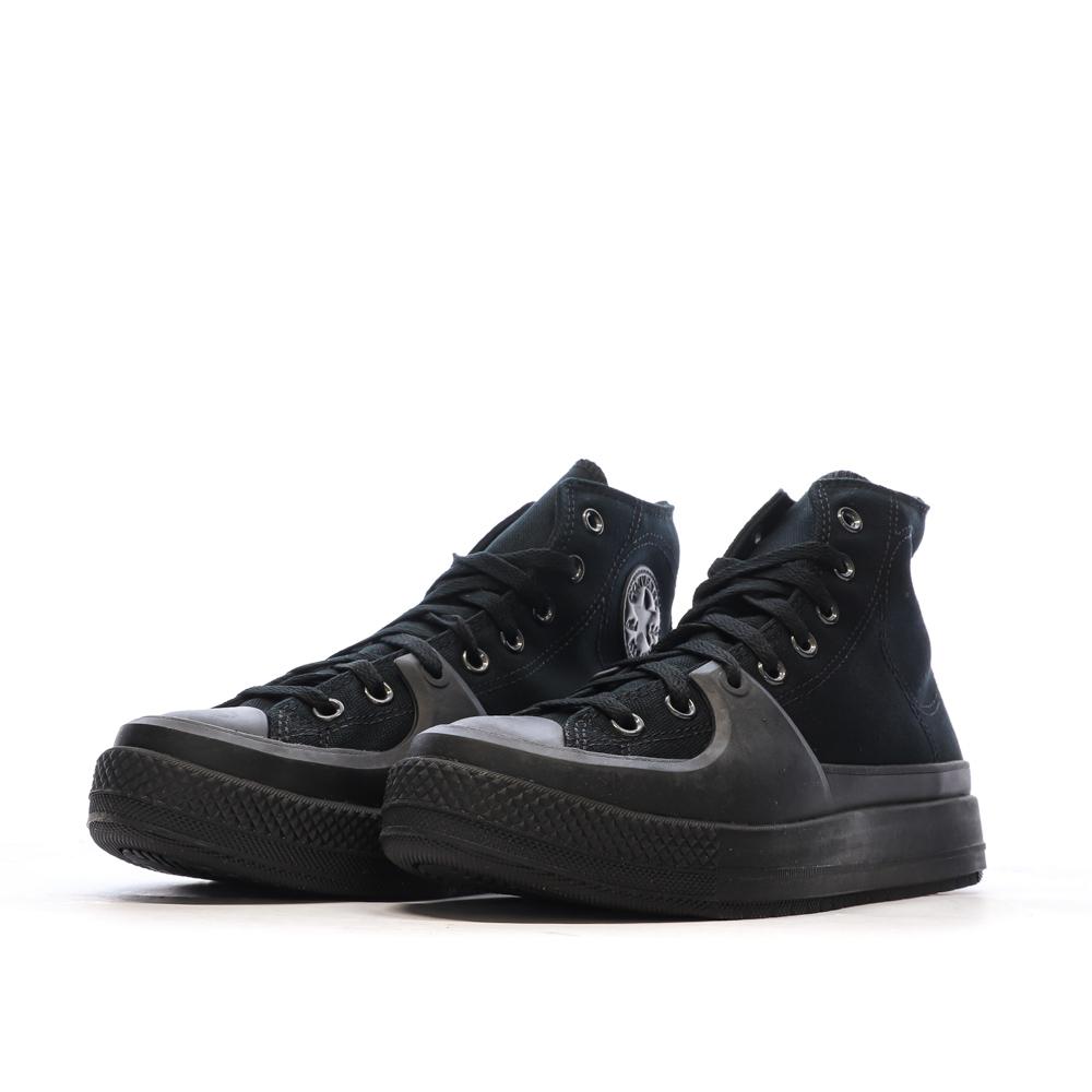 Baskets Noires Homme Converse All Star Construct vue 6