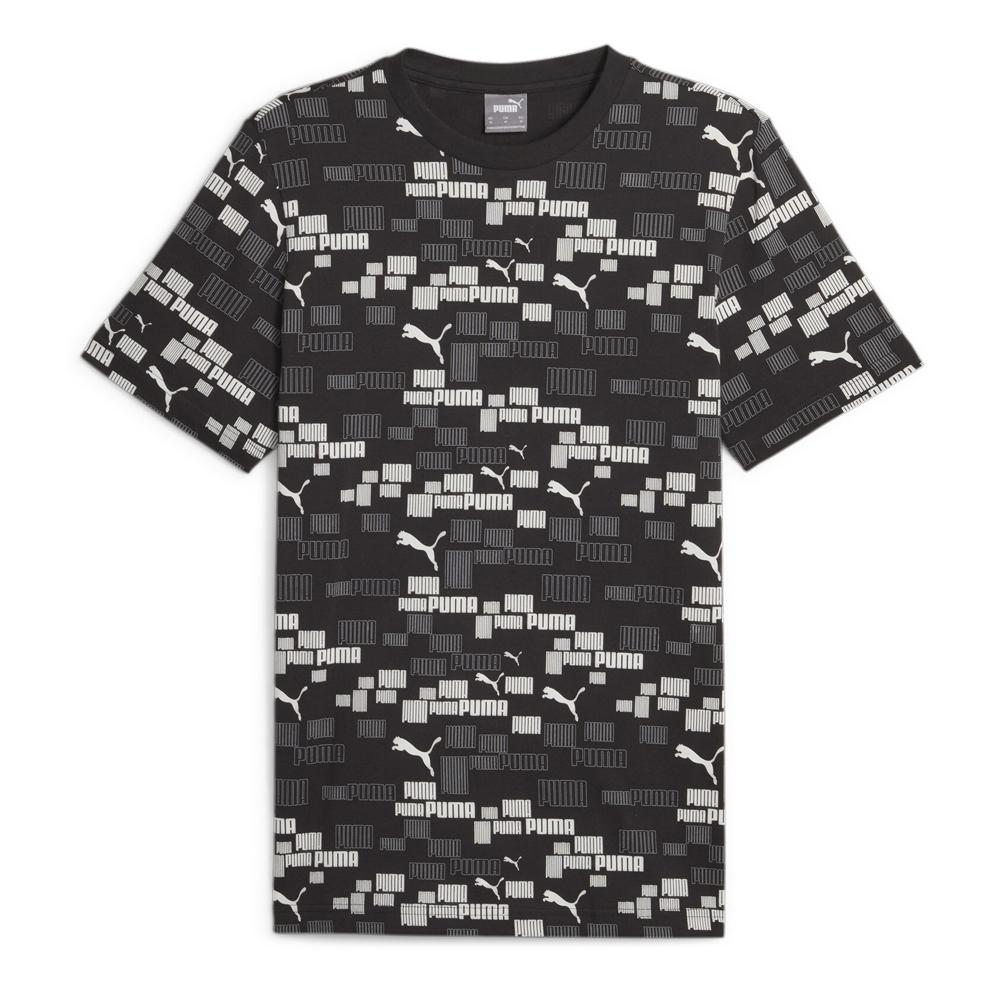 T-shirt Noir/Blanc Homme Puma 675917 pas cher