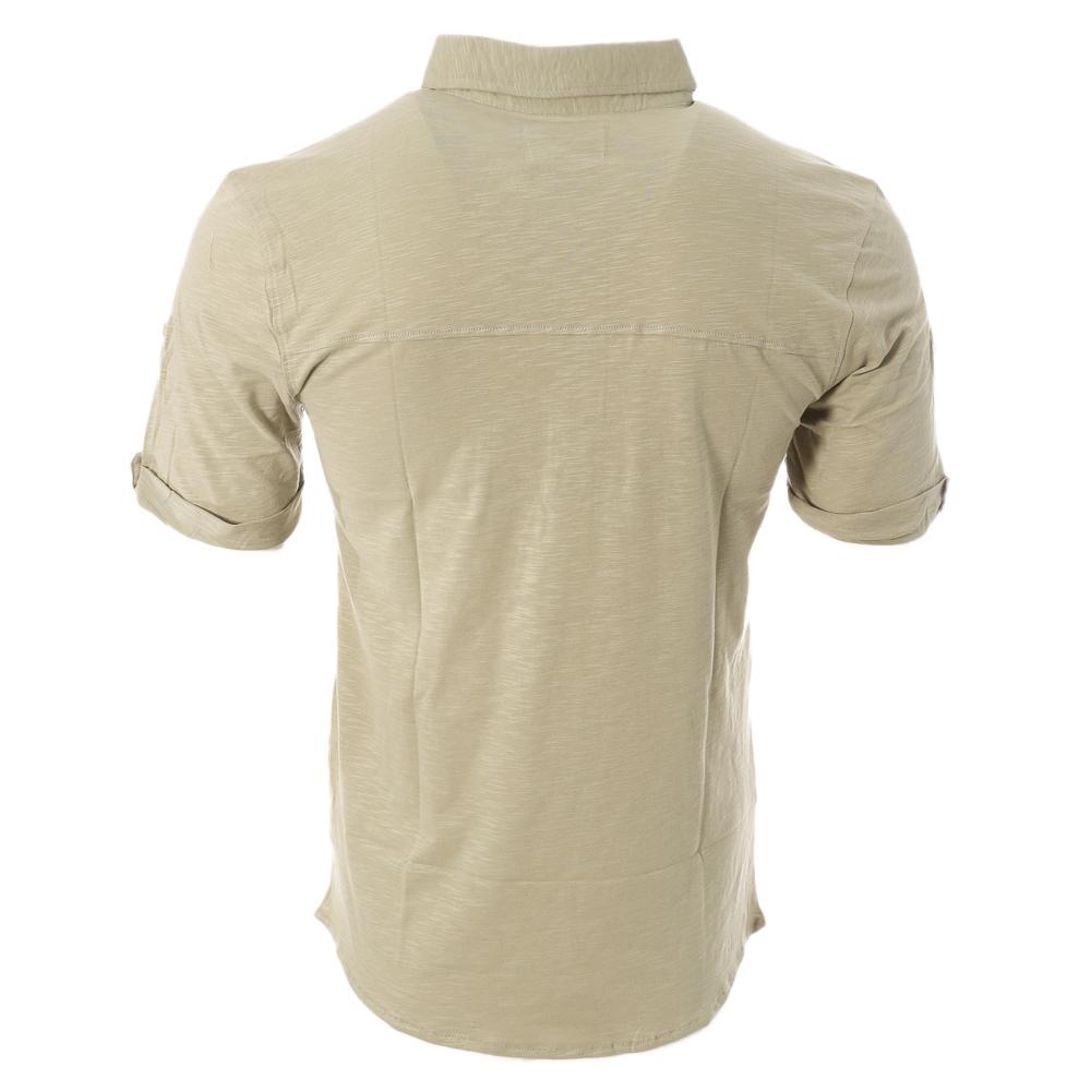 Polo Vert Homme American People Paf vue 2