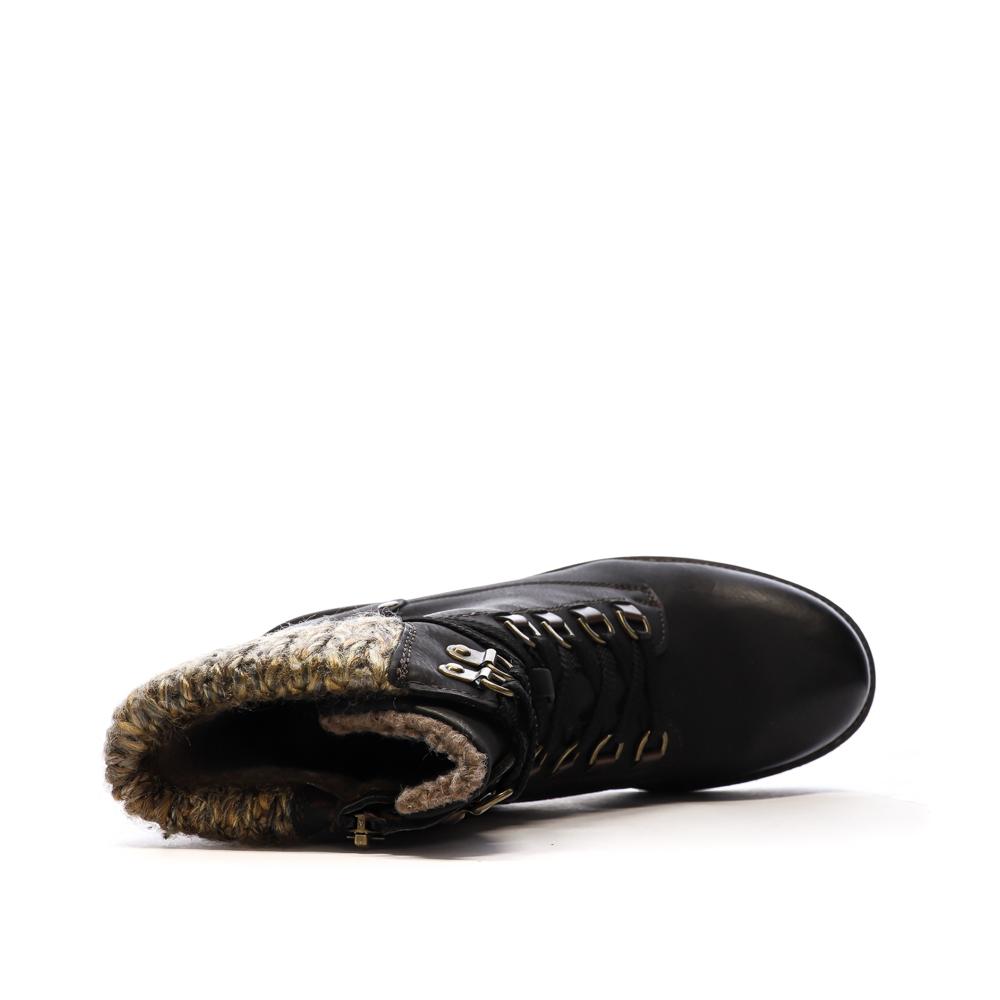 Boots Noires Femme RELIFE Gracita vue 4