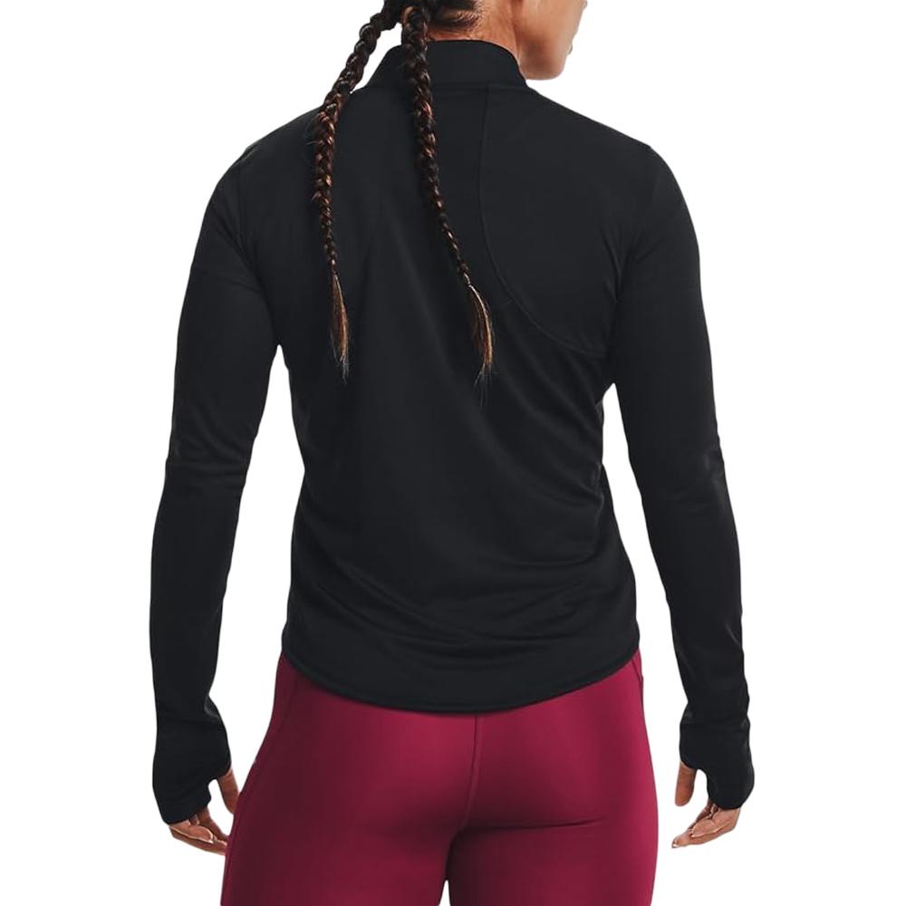 Tee-shirt Manches Longues Noir Femme Under Armour Speed Stride 2.0 vue 2