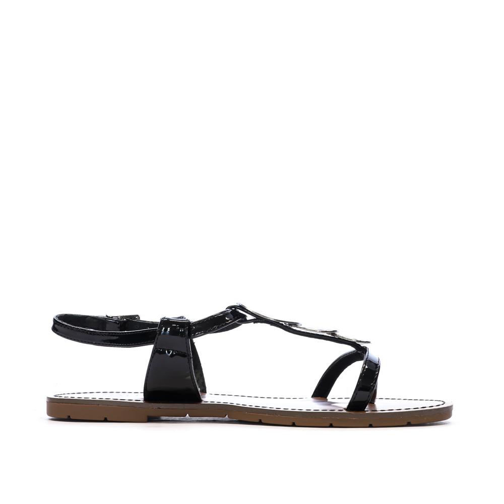 Sandales Noires Femme Chattawak PIPA vue 2