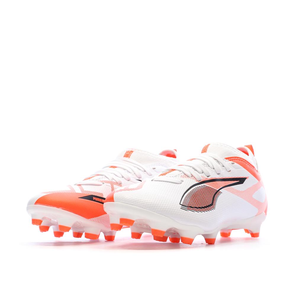 Chaussures de football Rouge Garçon Puma Ultra 5 vue 6