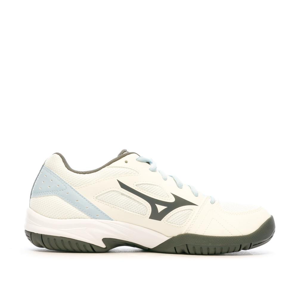 Chaussures de running Blanches Femme Mizuno Cyclone Speed 2 vue 2