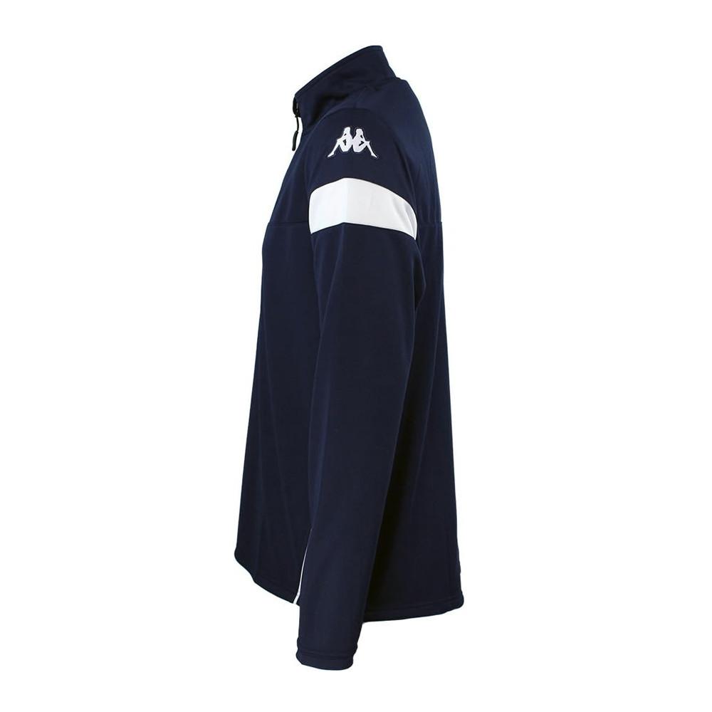 Sweat zippé Noir Homme Kappa Novare vue 3