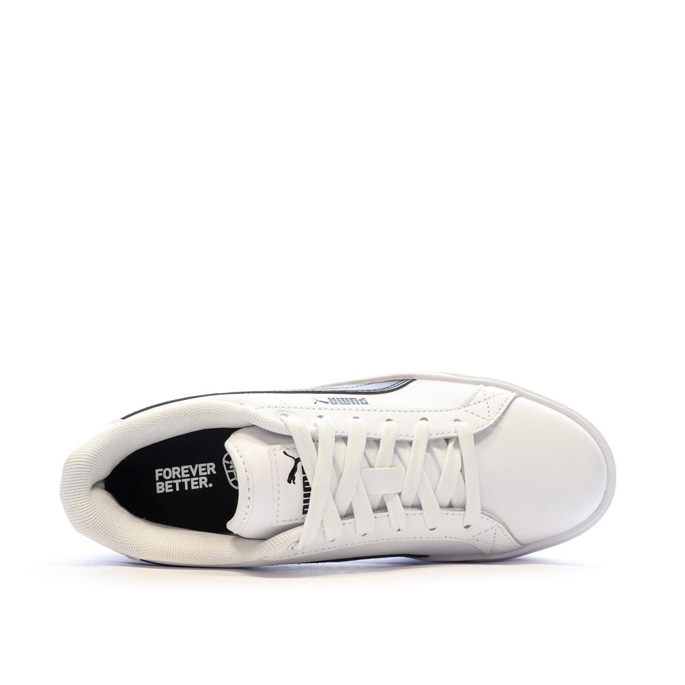 Baskets Blanc/Noir Femme Puma Karmen L vue 4
