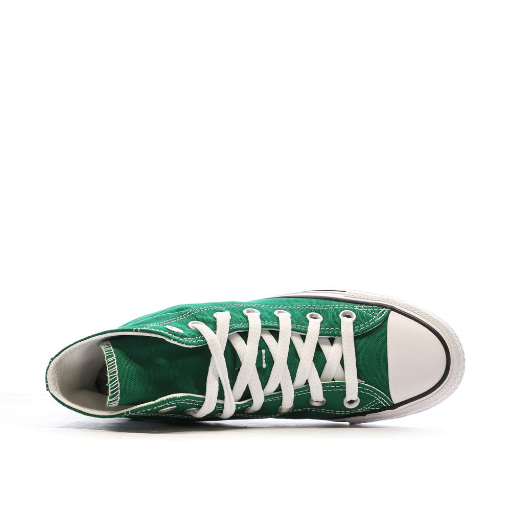 Baskets Vertes Homme Converse Chuck Taylor All Star 164027C vue 4