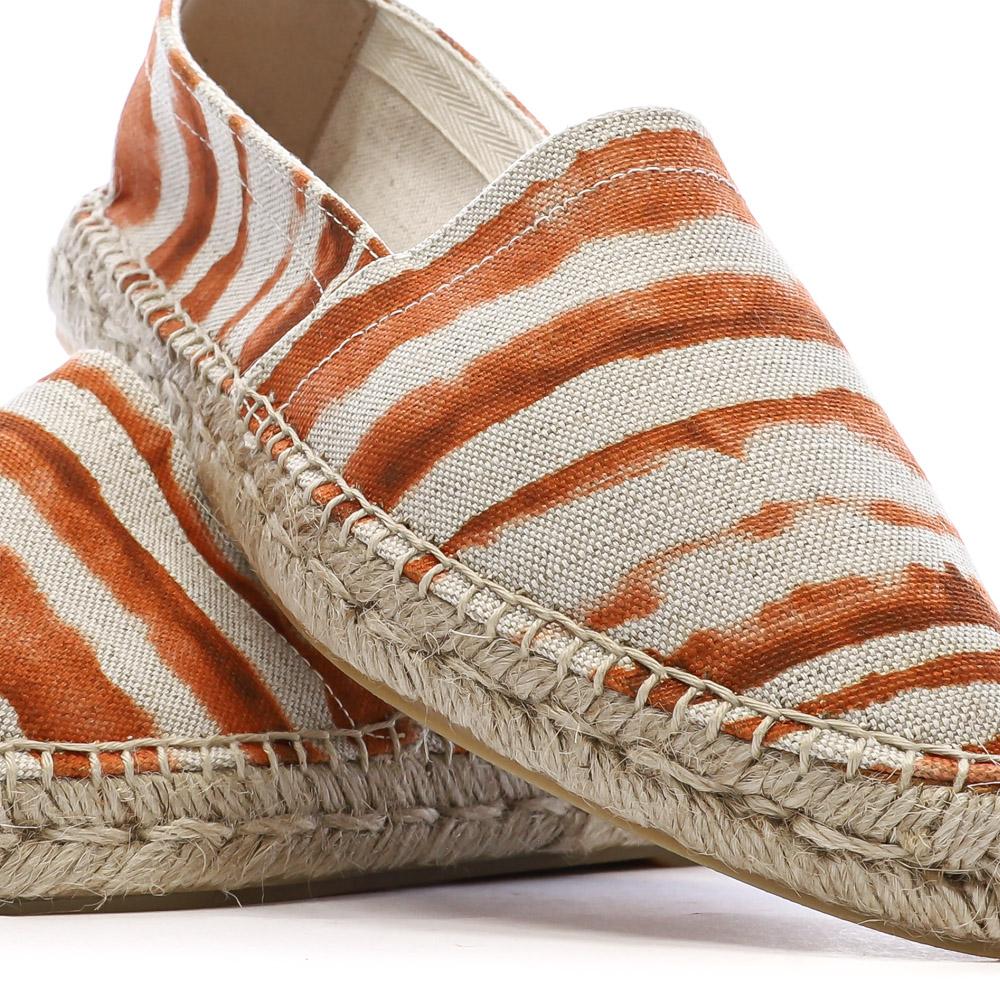 Espadrilles Beige/Orange Tie & Dye Femme Pare Gabia Anaia vue 7