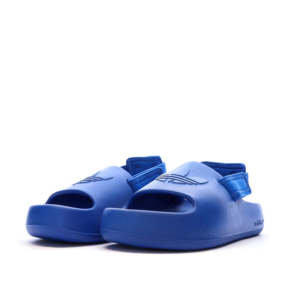 Sandales Bleu Garçon Adidas Adifom Adilette J vue 6