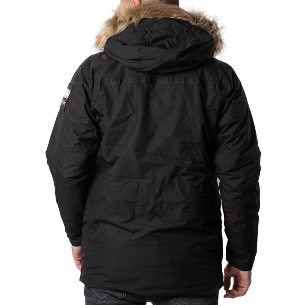 Parka Noir Homme Helly Hansen Coastal vue 2