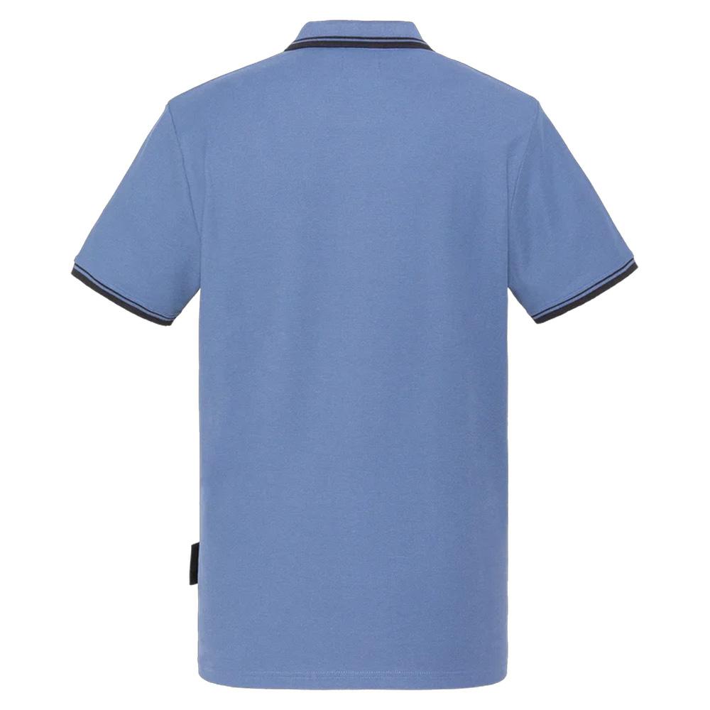 Polo Bleu Homme Schott PSWILL2 vue 2