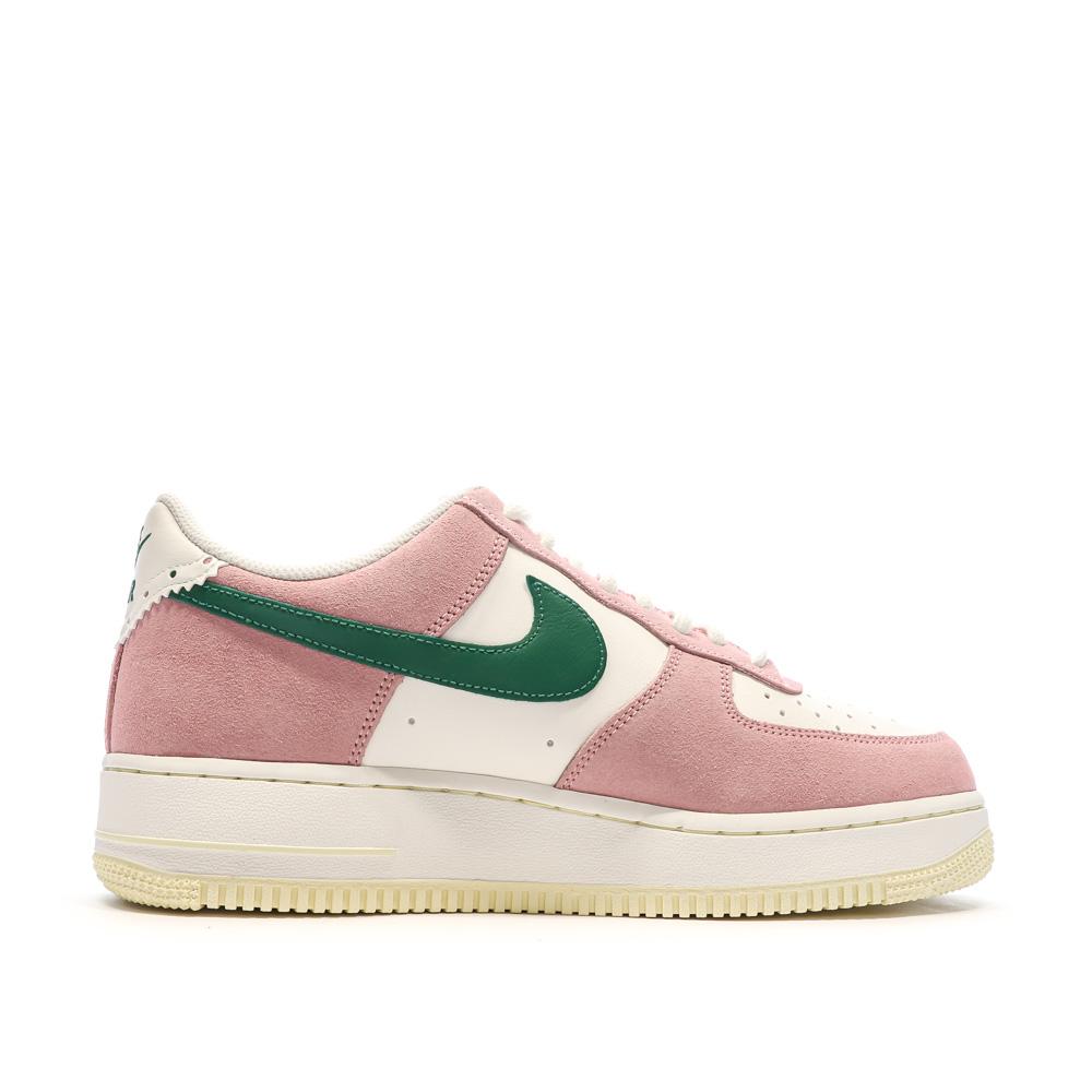 Baskets Roses/Vertes Homme Nike Air Force 1 vue 2