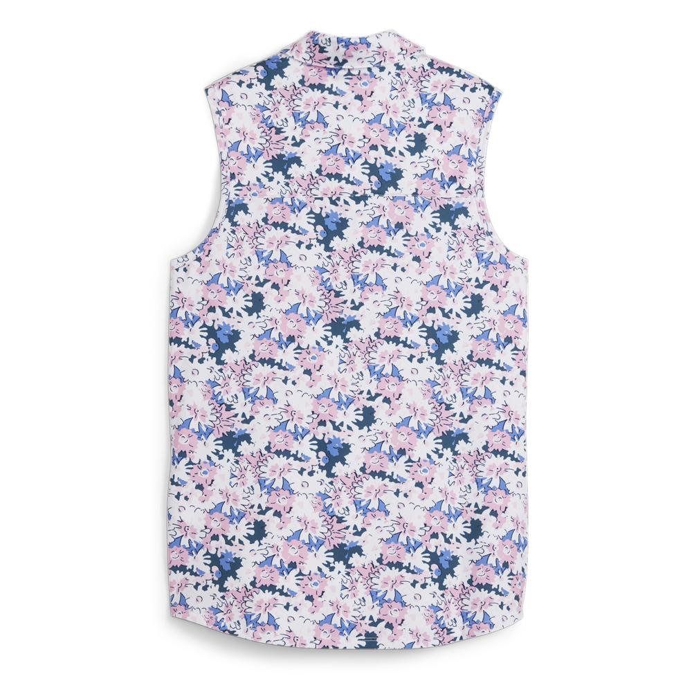 Polo de Golf Rose Femme Puma Mattr Bloom vue 2