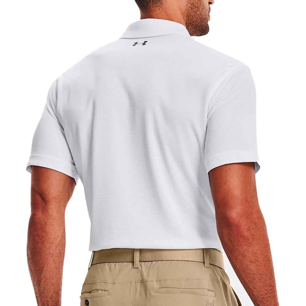 Polo Blanc Homme Under Armour Tech Polo 1290140 vue 2
