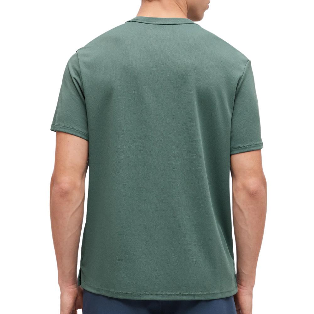 T-Shirt Vert Sauge Homme Nike Running vue 2