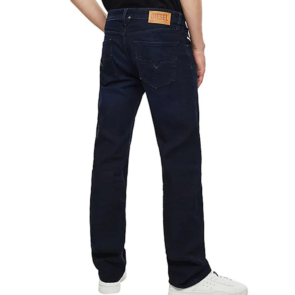 Jean Straight Bleu Marine Homme Diesel Larkee vue 2
