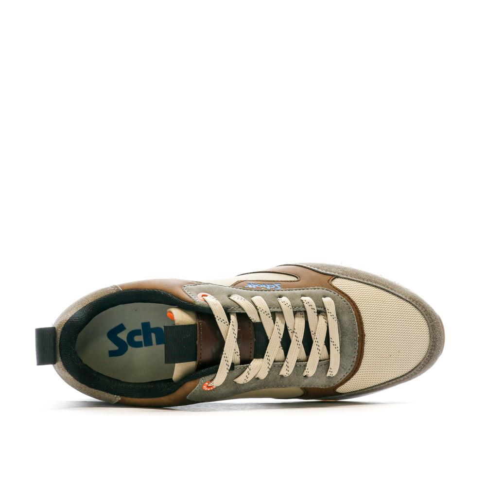 Baskets Marron Homme Schott Ike vue 4