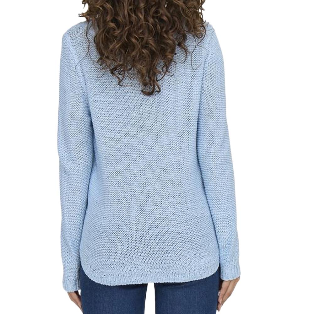 Pull Bleu Femme Only Geena vue 2