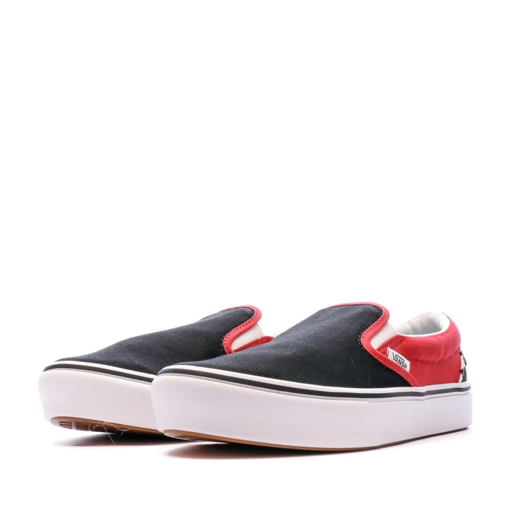 Baskets Rouge/Noir Enfant Vans Comfycush Slip-on vue 6