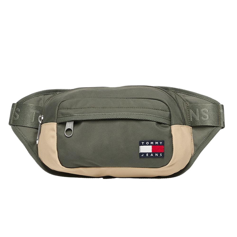 Sac banane Kaki Homme Tommy Hilfiger Pewter pas cher