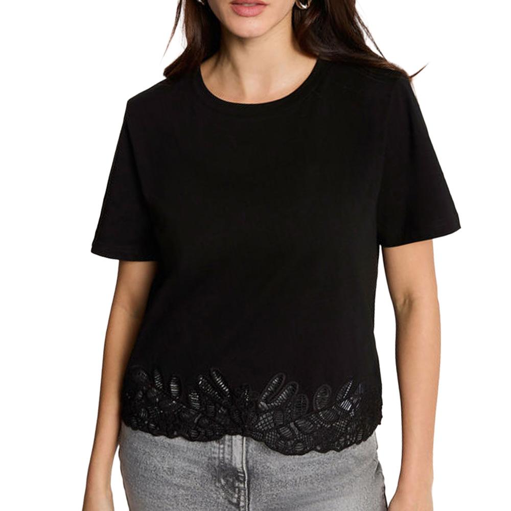 T-shirt Noir Femme Morgan DION pas cher