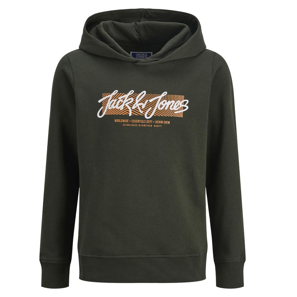 Jack & Jones Hurban Khaki-Kapuzenpullover für Jungen günstig