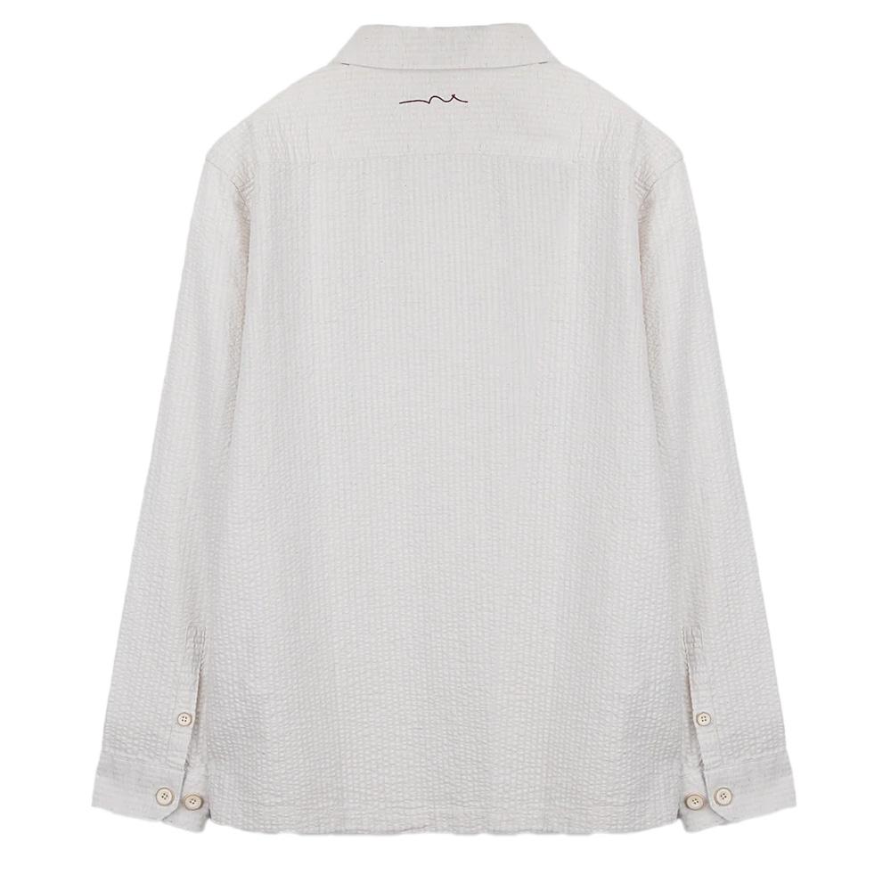 Chemise Ecru Homme Teddy Smith Justo vue 2