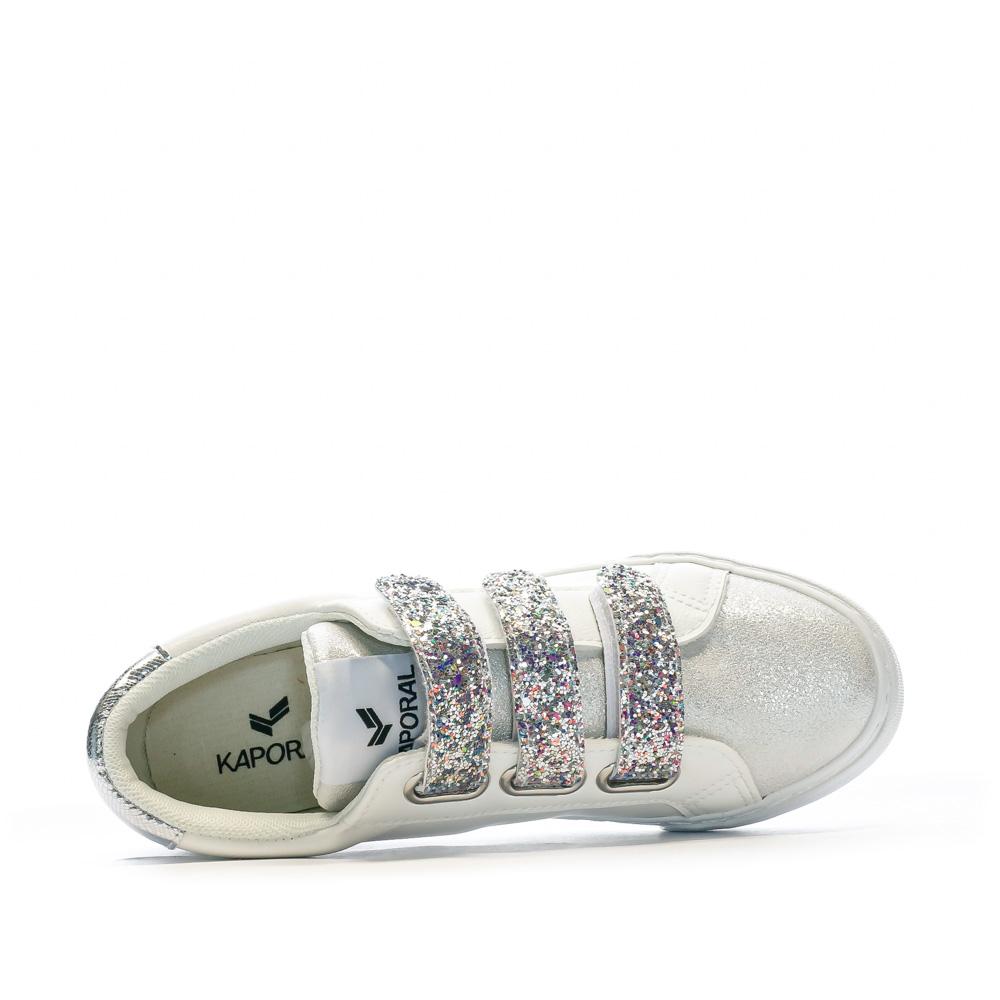 Baskets Blanches/Argentées Femme Kaporal Tippy vue 4