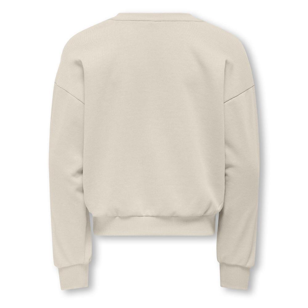 Sweat Écru Fille Kids ONLY Mya vue 2