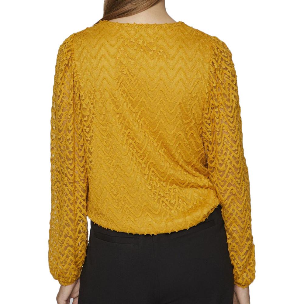 Blouse Jaune Femme Vila Vifary vue 2