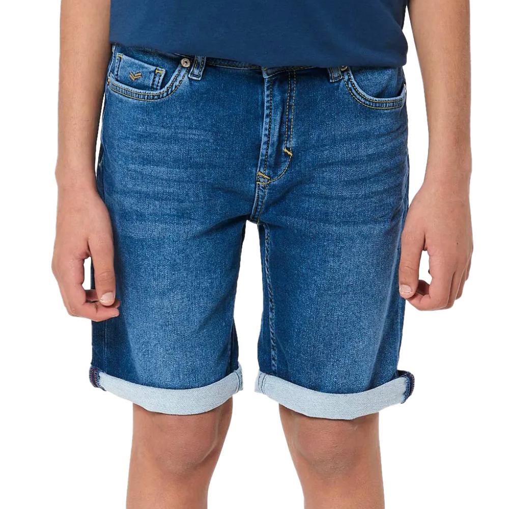 Short Bleu Foncé Garçon Kaporal DECOXES pas cher