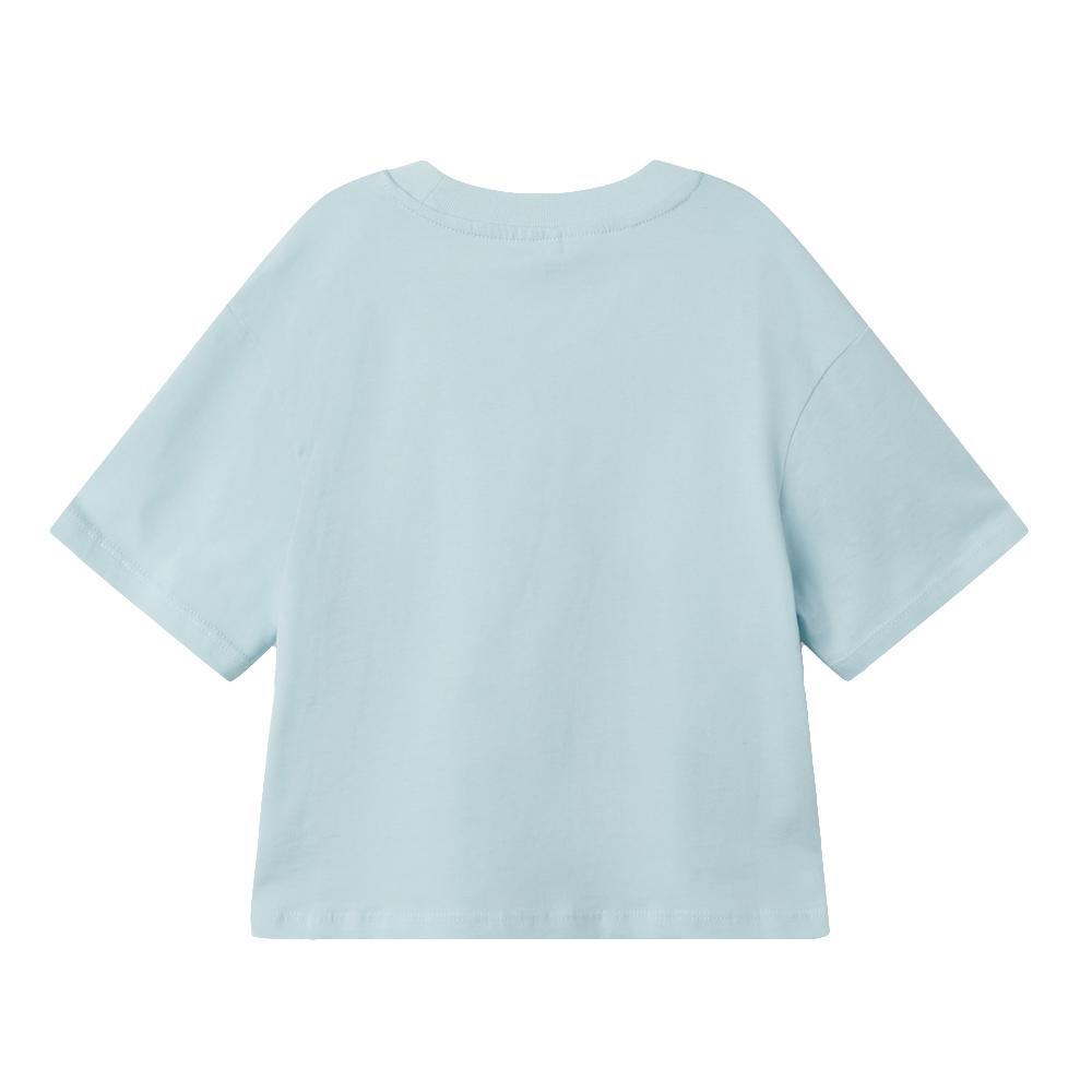 T-shirt Bleu Garçon Name it Jopo vue 2