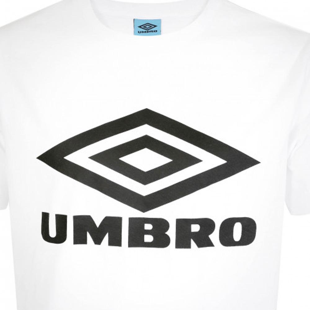 T-shirt Blanc Homme Umbro Life Tee 931360 vue 3