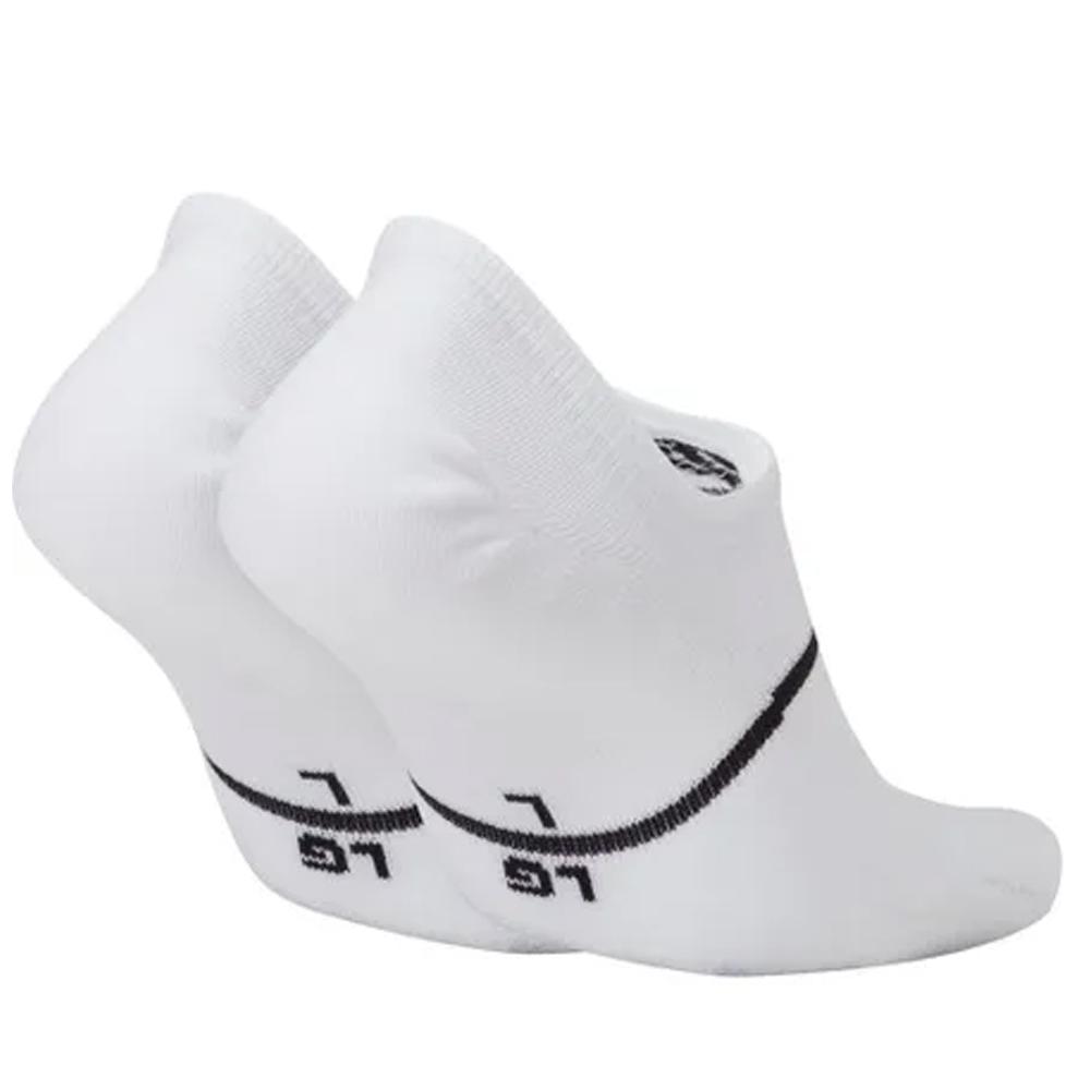 X1 Paire de Chaussettes invisible Blanches Homme Nike Essential Footie vue 2