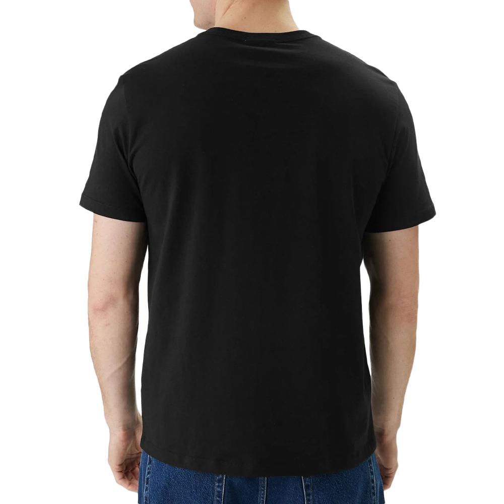 x2 T-Shirt Blanc/Noir Homme Calvin Klein Jeans Classic Micro vue 2