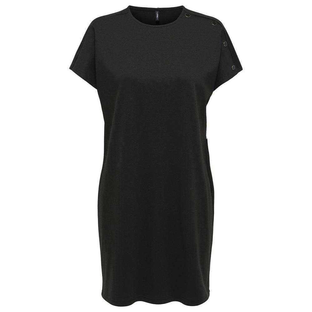 Schwarzes Kleid Frau Only Lilli günstig