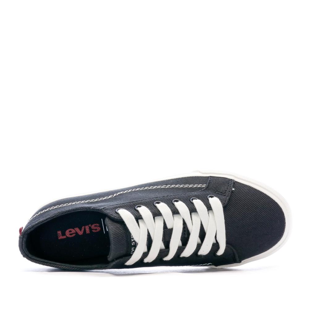 Baskets Noir Femme Levi's Decon Lace S Ribbon vue 4