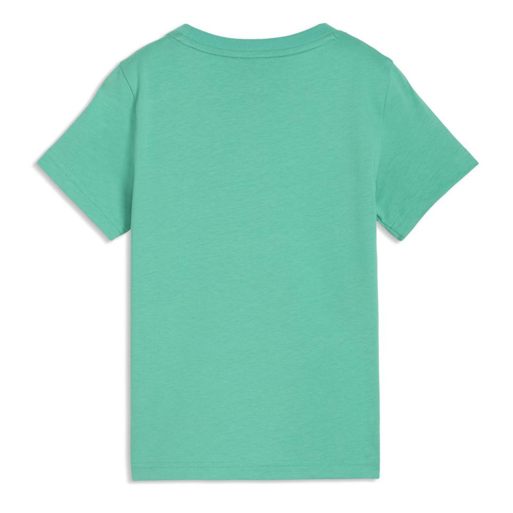 T-Shirt Vert Garçon Puma Ess No. 1 Logo vue 2