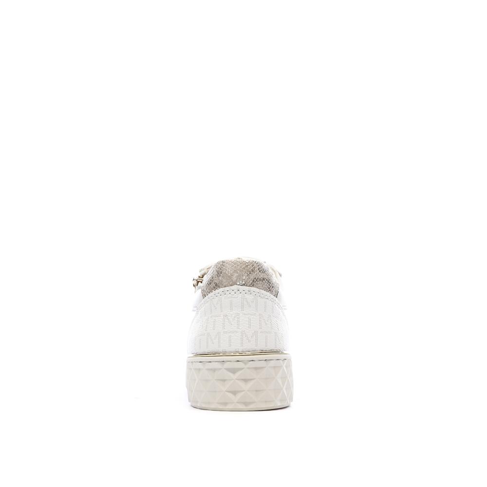 Baskets Beige Femme Marco Tozzi Cream Comb vue 3