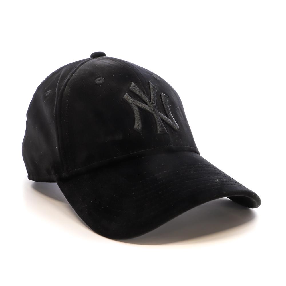 Casquette en velours Noir Femme New Era Velour 9forty Neyyan vue 2