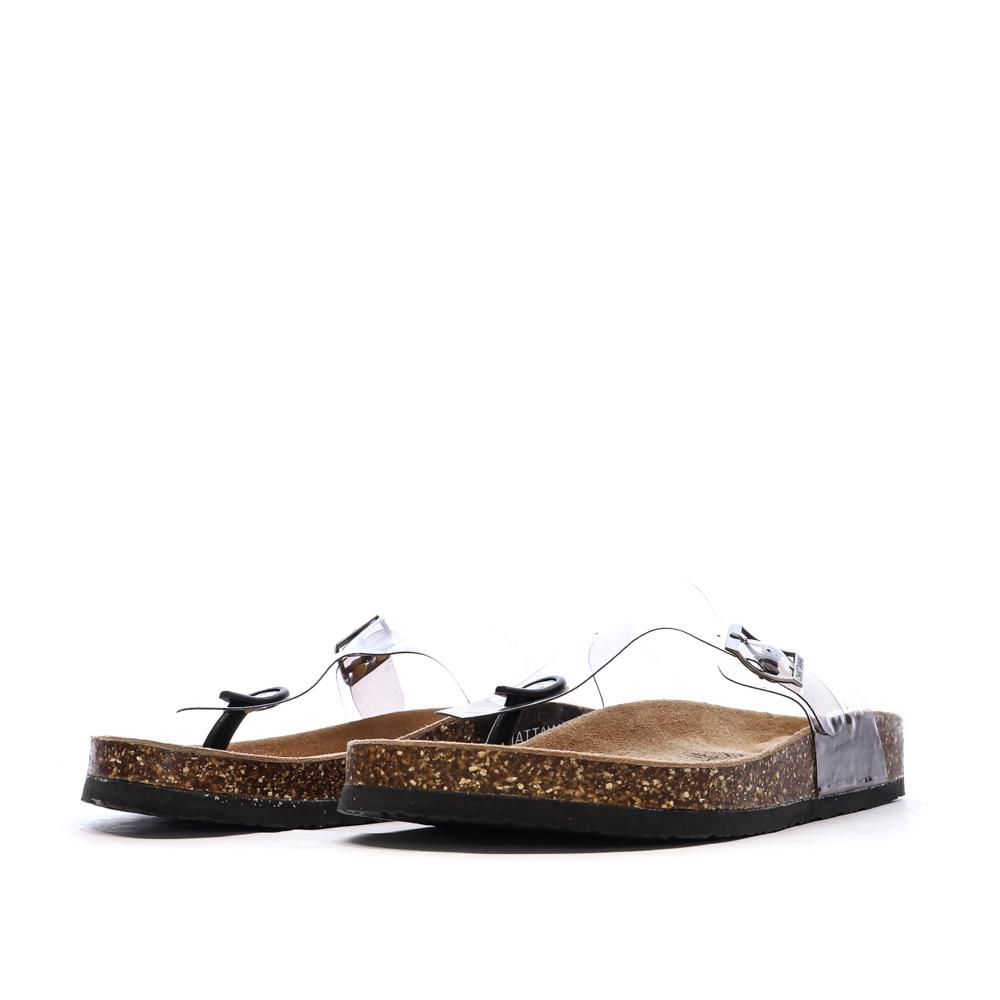 Sandales Transparente/Noir Femme Chattawak Summer vue 6
