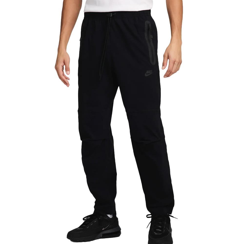 Jogging Noir Homme Nike Nk Tch Wvn pas cher