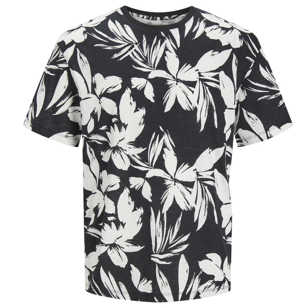 T-shirt Noir/Blanc Homme Jack & Jones Blazer pas cher