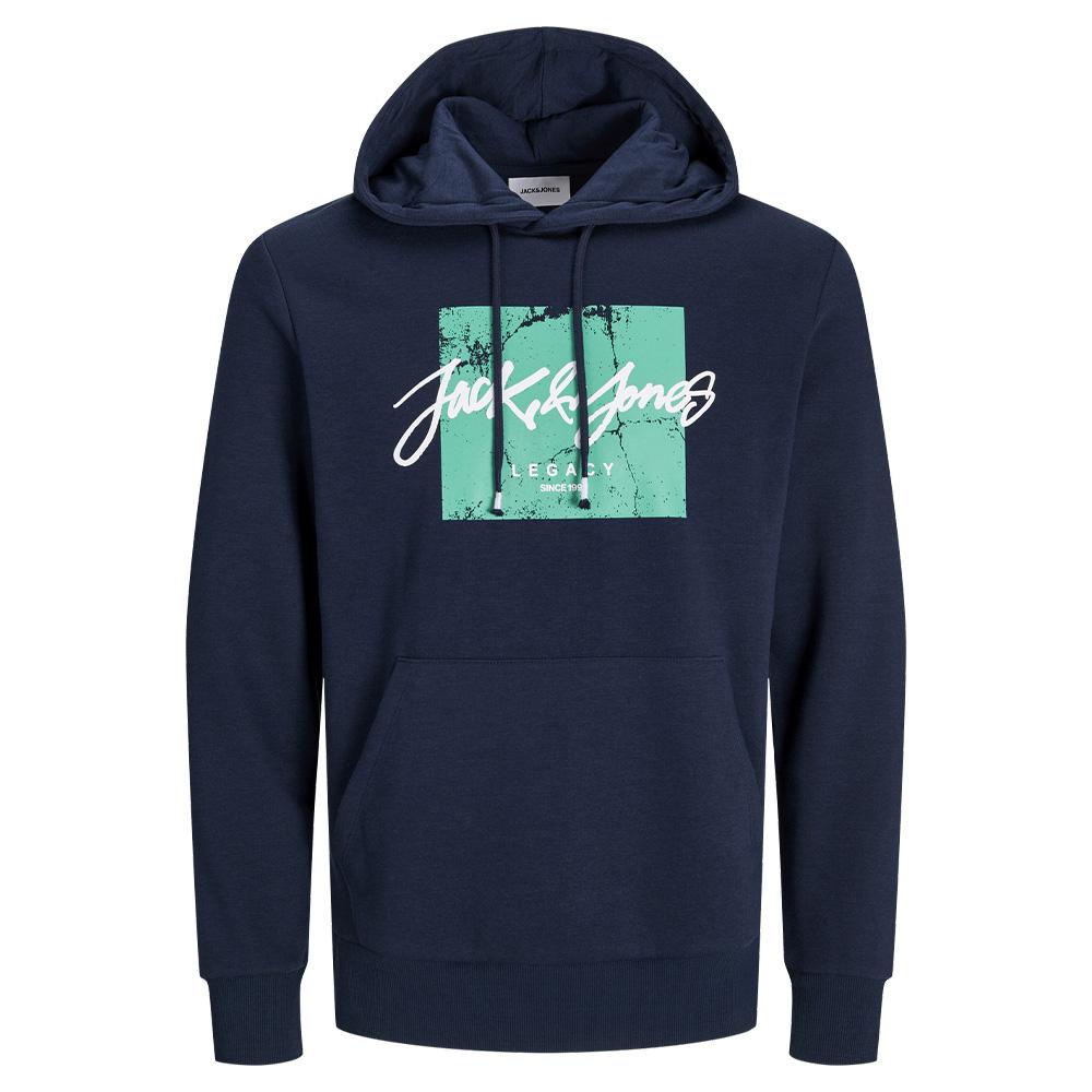 Sweat Marine Homme Jack & Jones Whtiley vue 3