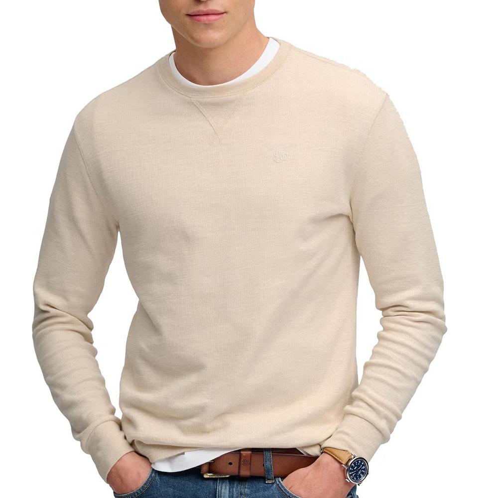 Pull Beige Homme Superdry Classic pas cher