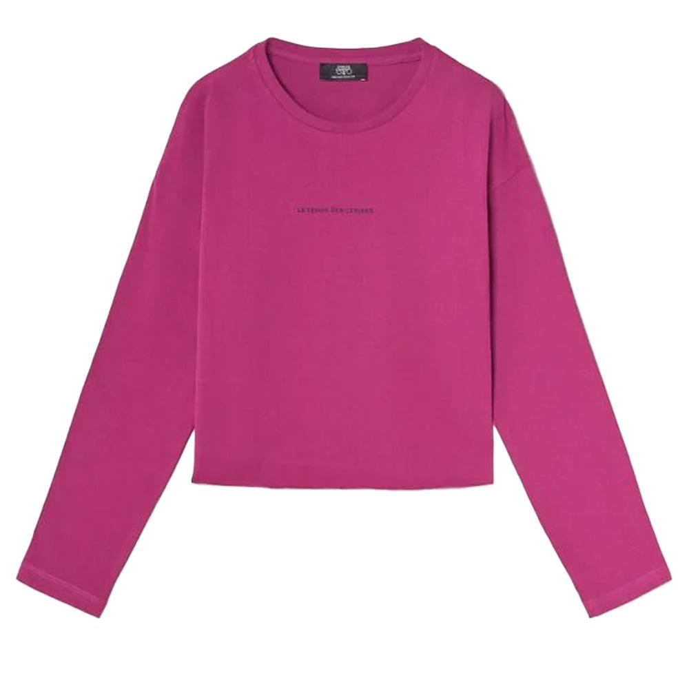 T-shirt Violet Fille Le Temps Des Cerises Catigi pas cher