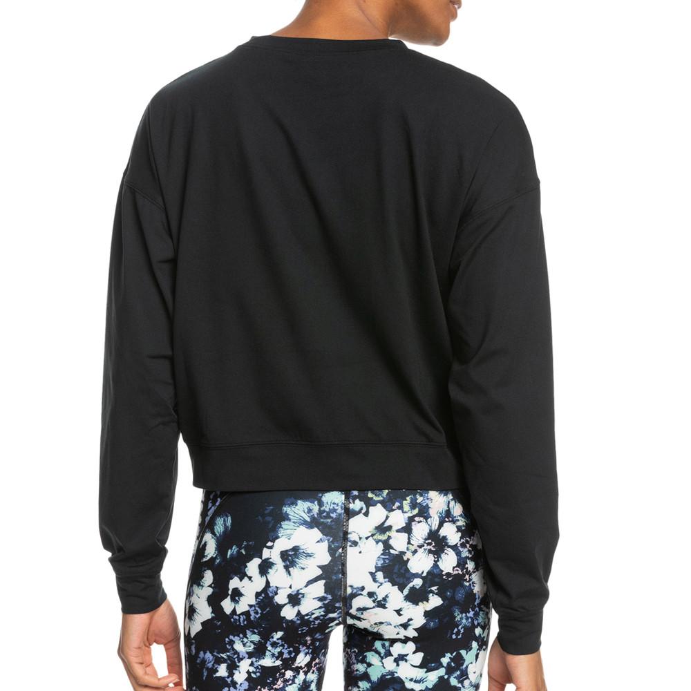 Sweat Noir Femme Roxy Baby Come Home vue 2